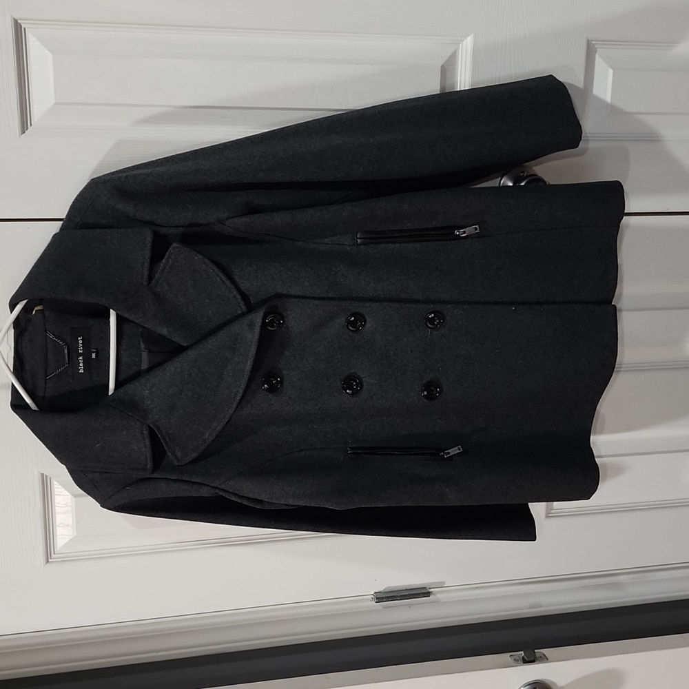 BLACK Rivet 2x peacoat